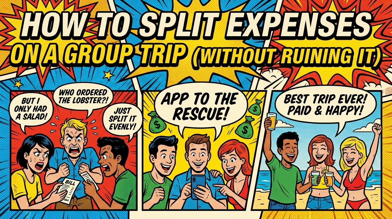 Split Group How to Split Expenses on a Group Trip (Without Ruining It) — Supasplit Blog